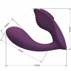 Comprar PRETTY LOVE - FRANZ MASAJEADOR & VIBRADOR APP GRATUTITA MORADO al mejor precio - Envíos Discretos