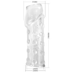 Comprar PRETTY LOVE - FUNDA PARA PENE APRETADA Y VOLUMINIZADORA TRANSPARENTE al mejor precio - Envíos Discretos