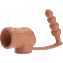 Comprar PRETTY LOVE - FUNDA PARA PENE CON PLUG ANAL NATURAL al mejor precio - Envíos Discretos