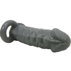 Comprar PRETTY LOVE - FUNDA REALÍSTICA ALARGADORA Y RETARDANTE PARA PENE GRIS al mejor precio - Envíos Discretos