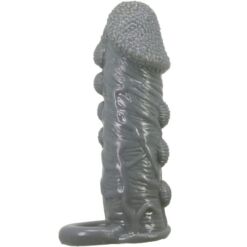 Comprar PRETTY LOVE - FUNDA REALÍSTICA ALARGADORA Y RETARDANTE PARA PENE GRIS al mejor precio - Envíos Discretos