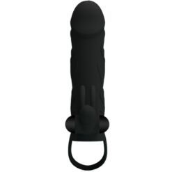Comprar PRETTY LOVE - FUNDA SILICONA CON VIBRACIÓN 14 CM 1.0 al mejor precio - Envíos Discretos