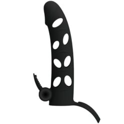Comprar PRETTY LOVE - FUNDA SILICONA CON VIBRACIÓN 15.2 CM al mejor precio - Envíos Discretos