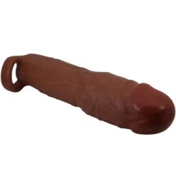 Comprar PRETTY LOVE - GERD FUNDA PARA PENE CON EXTENSIÓN DE 7.6 CM MULATO al mejor precio - Envíos Discretos