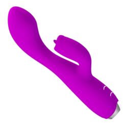 Comprar PRETTY LOVE - GLORIA VIBRADOR CONEJO RECARGABLE-IMPERMEABLE MORADO al mejor precio - Envíos Discretos