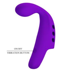 Comprar PRETTY LOVE - GORGON VIBRADOR DE DEDO RECARGABLE MORADO al mejor precio - Envíos Discretos