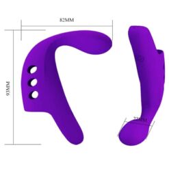 Comprar PRETTY LOVE - GORGON VIBRADOR DE DEDO RECARGABLE MORADO al mejor precio - Envíos Discretos