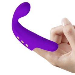 Comprar PRETTY LOVE - GORGON VIBRADOR DE DEDO RECARGABLE MORADO al mejor precio - Envíos Discretos