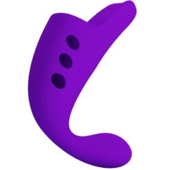 Comprar PRETTY LOVE - GORGON VIBRADOR DE DEDO RECARGABLE MORADO al mejor precio - Envíos Discretos