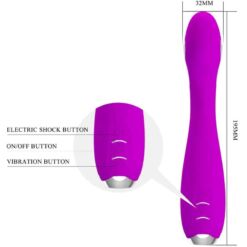 Comprar PRETTY LOVE - HECTOR VIBRADOR ELECTROSHOCK APP GRATUITA VIOLETA al mejor precio - Envíos Discretos