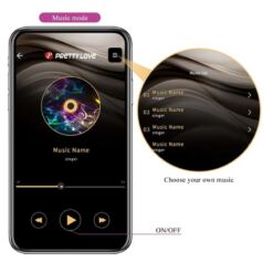 Comprar PRETTY LOVE - HECTOR VIBRADOR ELECTROSHOCK APP GRATUITA VIOLETA al mejor precio - Envíos Discretos