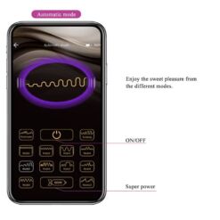 Comprar PRETTY LOVE - HECTOR VIBRADOR ELECTROSHOCK POR CONTROL POR APP LILA al mejor precio - Envíos Discretos