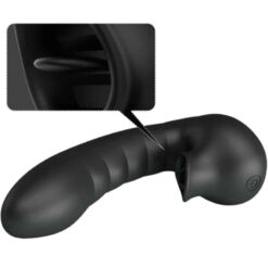Comprar PRETTY LOVE - HOBGOBLIN FUNDA VIBRADORA PARA DEDO 12 VIBRACIONES + ESTIMULADOR CLÍTORIS NEGRO al mejor precio - Envíos Discretos
