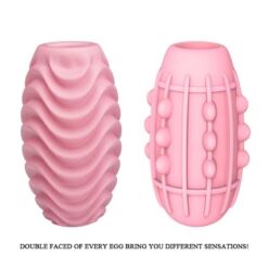 Comprar PRETTY LOVE - HUEVO MASTURBADOR DOBLE CARA ROSA al mejor precio - Envíos Discretos
