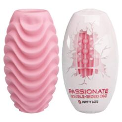 Comprar PRETTY LOVE - HUEVO MASTURBADOR DOBLE CARA ROSA al mejor precio - Envíos Discretos