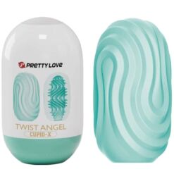 Comprar PRETTY LOVE - HUEVO MASTURBADOR TWIST ANGEL CUPID al mejor precio - Envíos Discretos