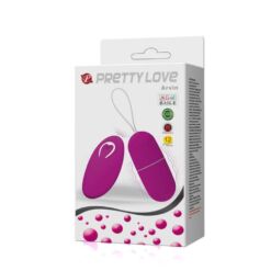 Comprar PRETTY LOVE - HUEVO VIBRADOR ARVIN CONTROL REMOTO 12V al mejor precio - Envíos Discretos