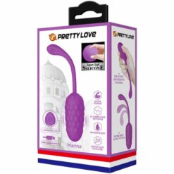 Comprar PRETTY LOVE - HUEVO VIBRADOR CON TEXTURA MARINA RECARGABLE MORADO al mejor precio - Envíos Discretos