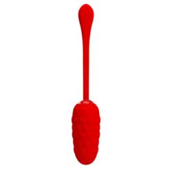 Comprar PRETTY LOVE - HUEVO VIBRADOR CON TEXTURA MARINA RECARGABLE ROJO al mejor precio - Envíos Discretos