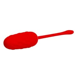 Comprar PRETTY LOVE - HUEVO VIBRADOR CON TEXTURA MARINA RECARGABLE ROJO al mejor precio - Envíos Discretos