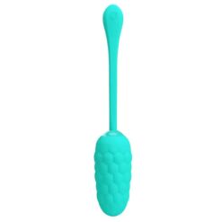 Comprar PRETTY LOVE - HUEVO VIBRADOR CON TEXTURA MARINA RECARGABLE VERDE AGUA al mejor precio - Envíos Discretos