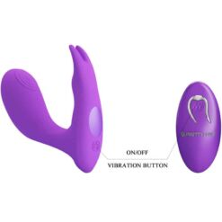 Comprar PRETTY LOVE - IDABELLE VIBRATION & PULSATION CONTROL REMOTO VIOLETA al mejor precio - Envíos Discretos