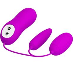 Comprar PRETTY LOVE - IRMA HUEVO VIBRADOR DOBLE al mejor precio - Envíos Discretos