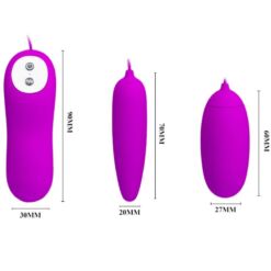 Comprar PRETTY LOVE - IRMA HUEVO VIBRADOR DOBLE al mejor precio - Envíos Discretos