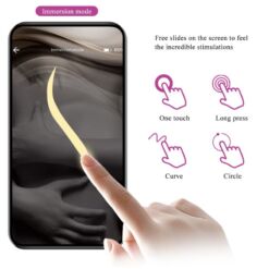 Comprar PRETTY LOVE - JAYLEEN VIBRADOR APP CONTROL REMOTO LILA al mejor precio - Envíos Discretos