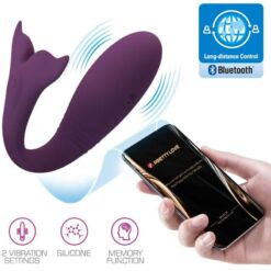 Comprar PRETTY LOVE - JAYLEEN VIBRADOR APP CONTROL REMOTO LILA al mejor precio - Envíos Discretos