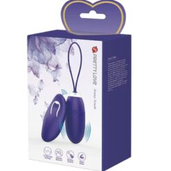 Comprar PRETTY LOVE - JENNY YOUTH HUEVO VIBRADOR CONTROL REMOTO VIOLETA al mejor precio - Envíos Discretos