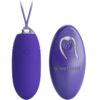 Comprar PRETTY LOVE - JENNY YOUTH HUEVO VIBRADOR CONTROL REMOTO VIOLETA al mejor precio - Envíos Discretos