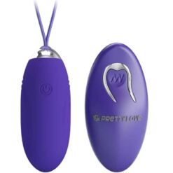 Comprar PRETTY LOVE - JENNY YOUTH HUEVO VIBRADOR CONTROL REMOTO VIOLETA al mejor precio - Envíos Discretos