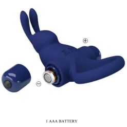 Comprar PRETTY LOVE - JIRO ANILLO RABBIT CON VIBRACIÓN AZUL al mejor precio - Envíos Discretos