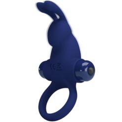 Comprar PRETTY LOVE - JIRO ANILLO RABBIT CON VIBRACIÓN AZUL al mejor precio - Envíos Discretos