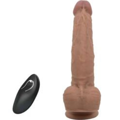Comprar PRETTY LOVE - JONATHAN DILDO SILICONA 3 VIBRACIONES + 3 MEDIDAS INSERCIÓN CONTROL REMOTO 21 CM al mejor precio - Envíos Discretos