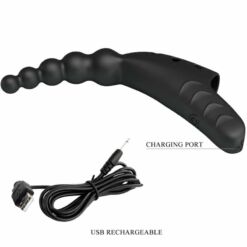 Comprar PRETTY LOVE - JORDIN VIBRADOR DE DEDO 10 VIBRACIONES NEGRO al mejor precio - Envíos Discretos