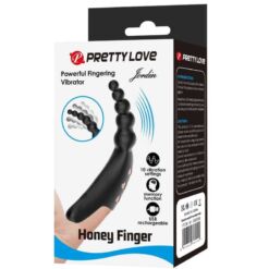 Comprar PRETTY LOVE - JORDIN VIBRADOR DE DEDO 10 VIBRACIONES NEGRO al mejor precio - Envíos Discretos