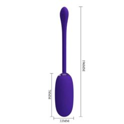 Comprar PRETTY LOVE - JULIUS HUEVO VIBRADOR IMPERMEBLE & RECARGABLE LILA al mejor precio - Envíos Discretos