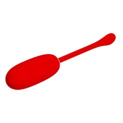Comprar PRETTY LOVE - JULIUS HUEVO VIBRADOR IMPERMEBLE & RECARGABLE ROJO al mejor precio - Envíos Discretos