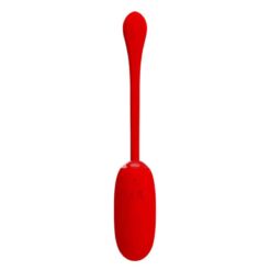 Comprar PRETTY LOVE - JULIUS HUEVO VIBRADOR IMPERMEBLE & RECARGABLE ROJO al mejor precio - Envíos Discretos