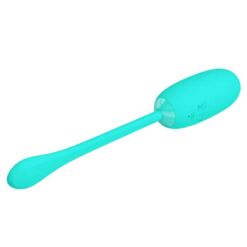 Comprar PRETTY LOVE - JULIUS HUEVO VIBRADOR IMPERMEBLE & RECARGABLE VERDE AGUA al mejor precio - Envíos Discretos
