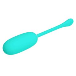 Comprar PRETTY LOVE - JULIUS HUEVO VIBRADOR IMPERMEBLE & RECARGABLE VERDE AGUA al mejor precio - Envíos Discretos