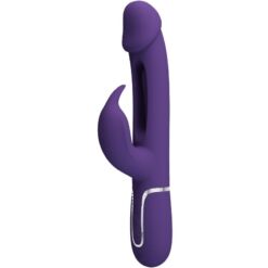 Comprar PRETTY LOVE - KAMPAS VIBRADOR RABBIT 3 EN 1 MULTIFUNCIÓN CON LENGUA VIOLETA al mejor precio - Envíos Discretos