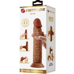 Comprar PRETTY LOVE - KEON DILDO REALÍSTICO 21 CM MULATO al mejor precio - Envíos Discretos