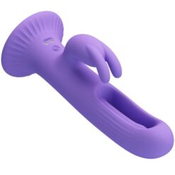 Comprar PRETTY LOVE - KILLMOULIS VIBRADOR RABBIT 12 MODOS DE VIBRACIÓN MORADO al mejor precio - Envíos Discretos