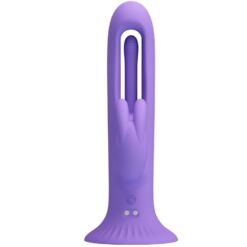 Comprar PRETTY LOVE - KILLMOULIS VIBRADOR RABBIT 12 MODOS DE VIBRACIÓN MORADO al mejor precio - Envíos Discretos