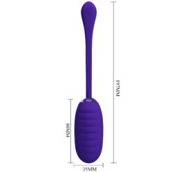 Comprar PRETTY LOVE - KIRK HUEVO VIBRADOR RECARGABLE LILA al mejor precio - Envíos Discretos