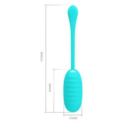 Comprar PRETTY LOVE - KIRK HUEVO VIBRADOR RECARGABLE VERDE CLARO al mejor precio - Envíos Discretos