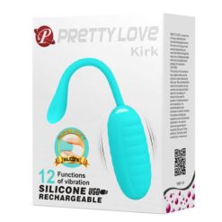 Comprar PRETTY LOVE - KIRK HUEVO VIBRADOR RECARGABLE VERDE CLARO al mejor precio - Envíos Discretos